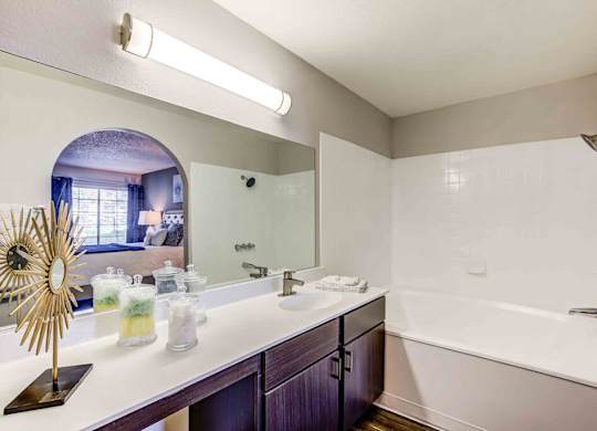 Bathroom at Kaleidocope Apartment Homes in Las Vegas NV
