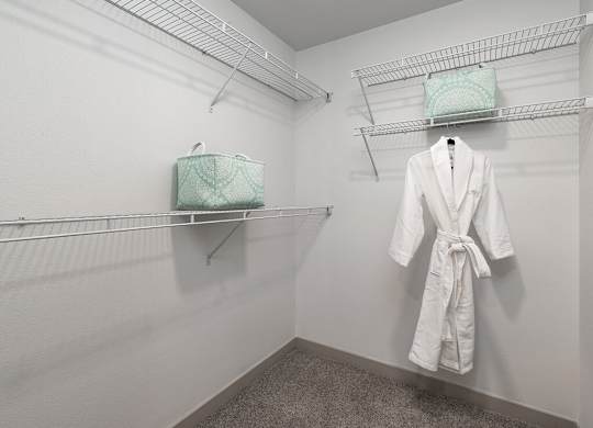 Oversized closet at Norte Town Lake Apartments in Tempe Arizona