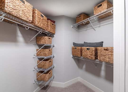 Oversized closet at Bevel Apartments in San Diego CA