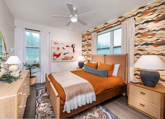 Bedroom at The Brynn in Kirkland WA