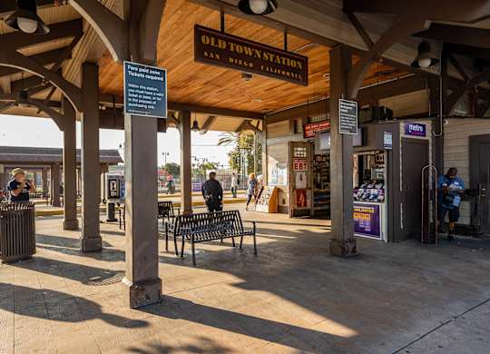 Old Town Station Near The Seaton Apartment in San Diego CA
