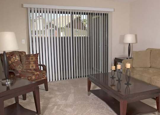 Living room at Belmont Apartment Homes in Pittsburg CA