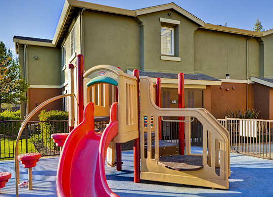 Playground at Bristol Apartment Homes in Dixon CA