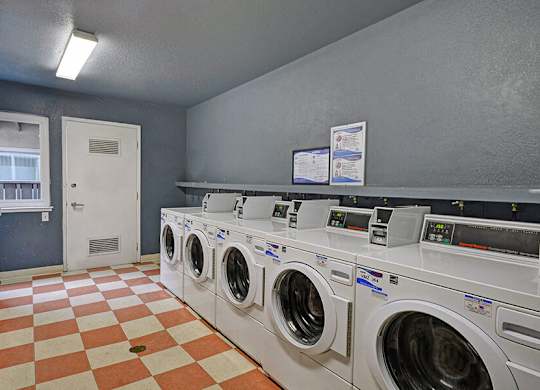 Laundry room at Turnleaf Apartments in San Jose CA