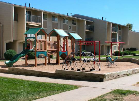 Playground at Timberleaf Apartments in Lakewood CO