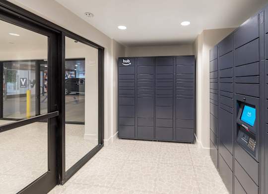 Package Lockers at Vita Apartment Homes in Orange CA