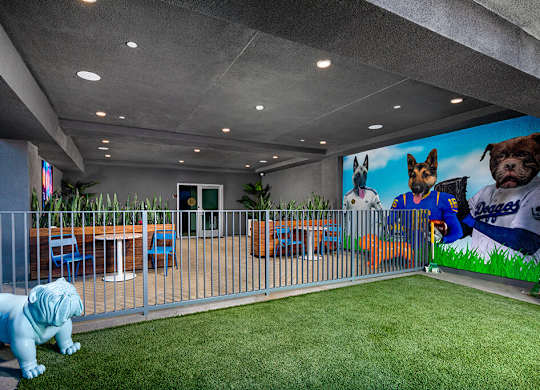 Pet Park Paw Date at Chroma Apartment Homes in Canoga Park CA