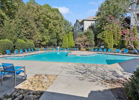 Pool at Longwood Vista Apartment Homes in Atlanta GA