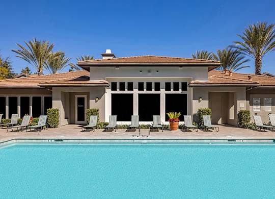 Pool at Vintara Apartments in Murrieta CA
