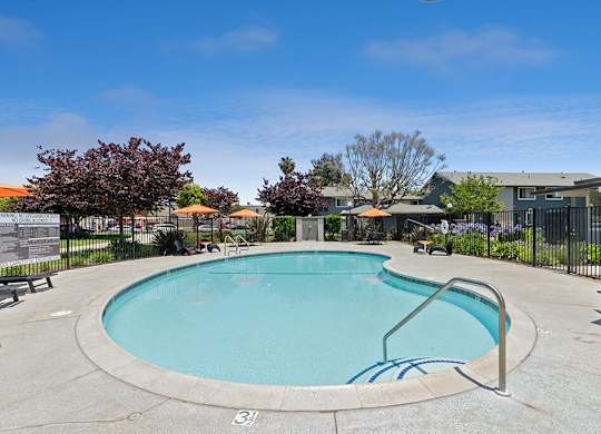 Pool Entry at Westchester Park Apartments in Tustin CA