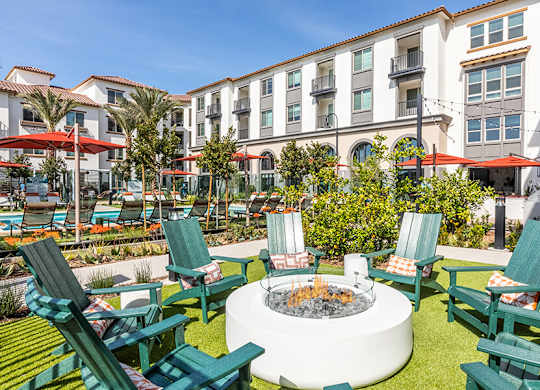 Fire Pits at West Village Poway Apartments in Poway CA