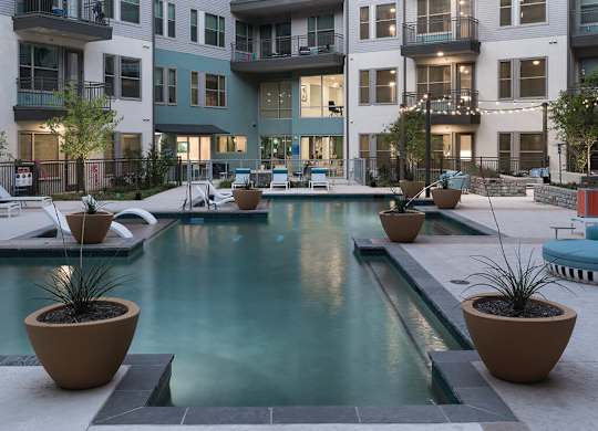 Outdoor Pool at Jada Legacy Central Apartments in Plano TX