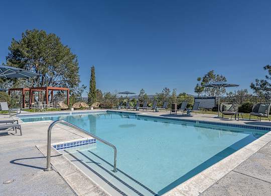 Pool Upper at The Resort at Encinitas Apartments in Encinitas CA