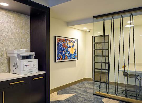 Private Meeting Room at Vero Apartments in Chelsea MA