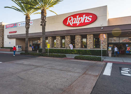 Ralphs Grocery Store Near The Seaton Apartments in San Diego CA