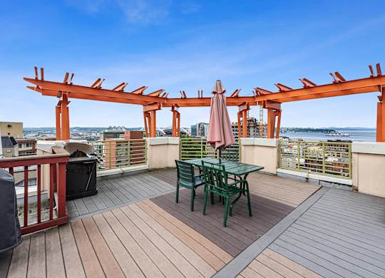 Rooftop at Washington Terrace in Seattle WA
