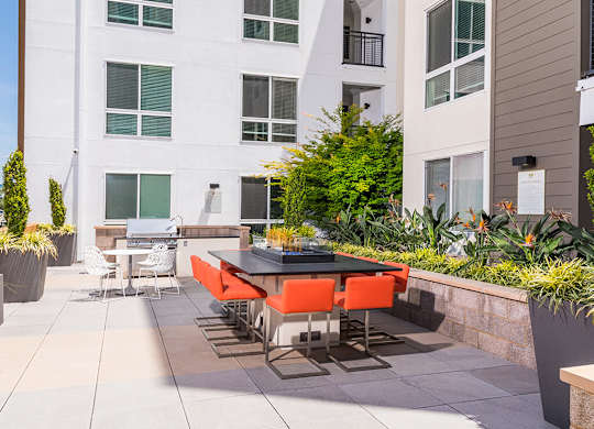 Rooftop lounge at 808 West in San Jose CA
