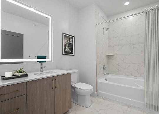 Bathroom at Station 316 Woburn MA