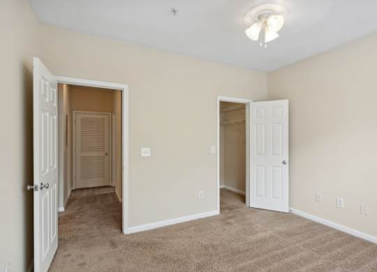 Second bedroom at Longwood Vista Apartment Homes in Atlanta GA