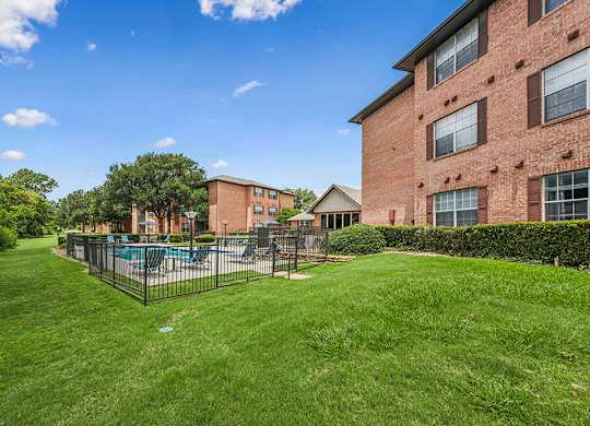 Serene enviroment at Valley Ridge Apartments in Lewisville TX