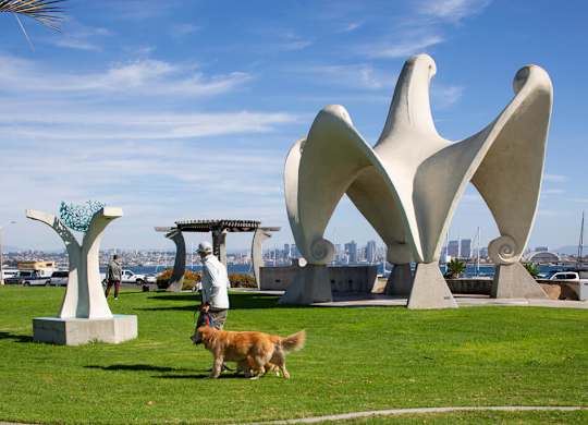 Shelter Island Art Near Bowen Apartments in San Diego CA