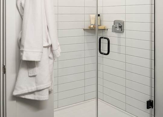 Shower at 333 Ellington Apartments in Gaithersburg MD