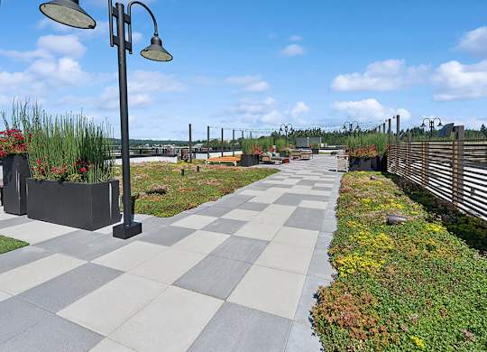 Sky deck at The Brynn in Kirkland WA