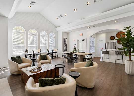 Social Lounge at River Pointe at Den Rock Park in Lawrence MA