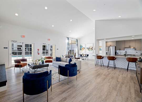 Social Lounge at Hilltop Commons Apartments in San Pablo CA