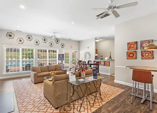 Social Lounge at Weston Circle Apartments in Fredericksburg VA