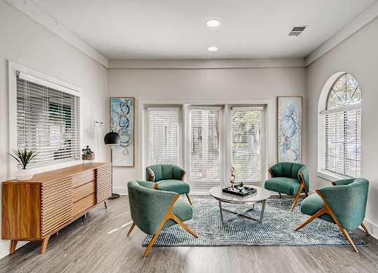 Social Lounge Seating Area at Sienna at Cherry Creek Apartments in Denver CO