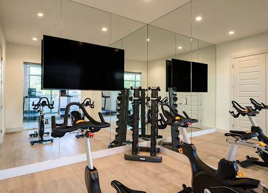 Spin studio at Treo Apartments in Fort Lauderdale FL