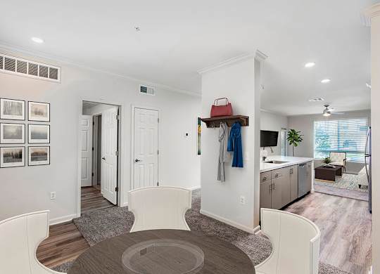 Dining area at Landara Apartments in Ontario CA