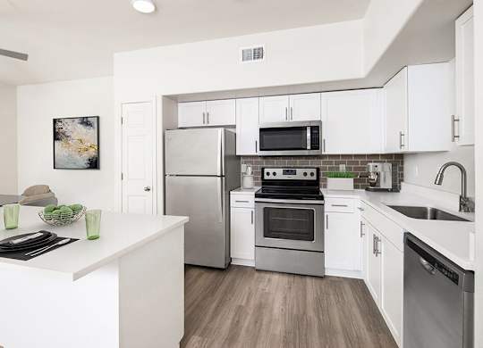 Kitchen at Vintara Apartments in Murrieta CA