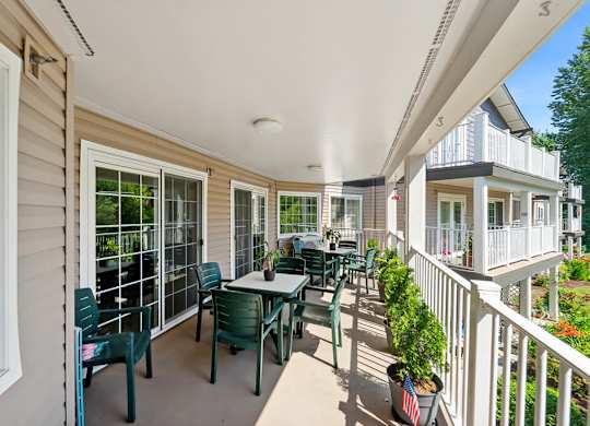 Terrace at Woodlands at Forbes Lake Apartments in Kirkland WA