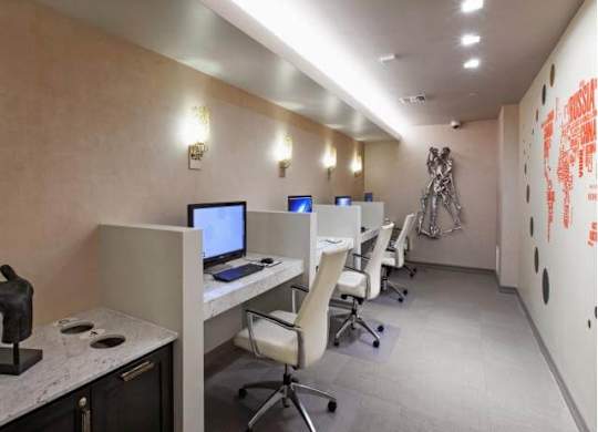 Business Center at Terrena Apartment Homes in Northridge CA