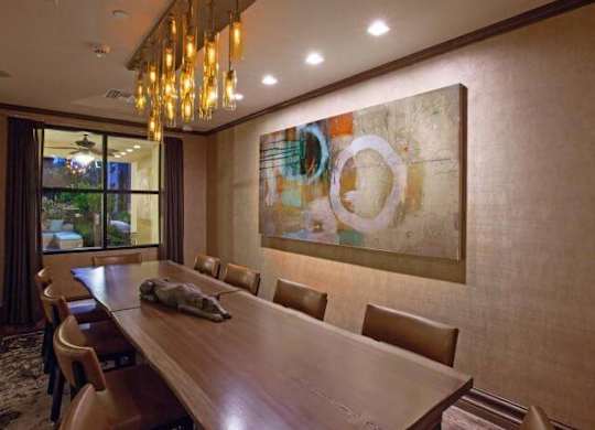 conference space at Terrena Apartment Homes in Northridge CA