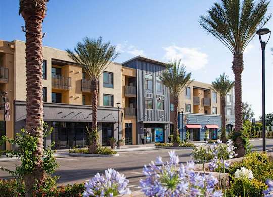 On site retail at Terrena Apartment Homes in Northridge CA