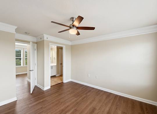 Townhome bedroom at Westerchester at the Pavillions in Waldorf MD