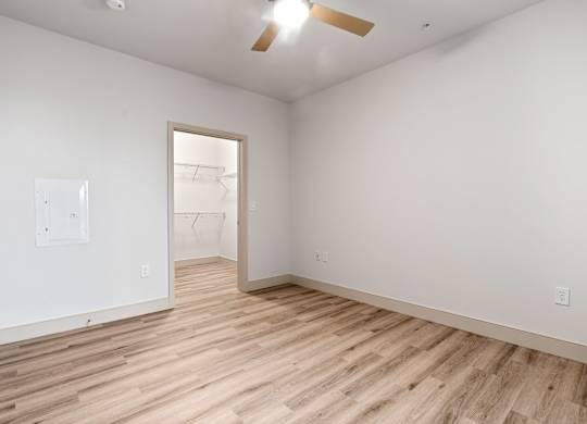 Vacant bedroom 2 at VERO Apartments in Chelsea MA