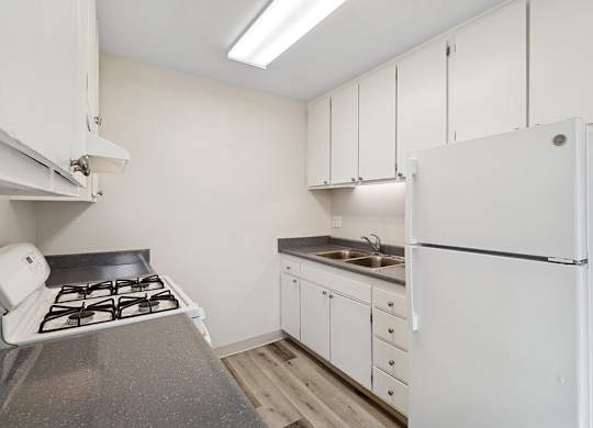 Kitchen at Canyon Rim Apartments in San Diego CA