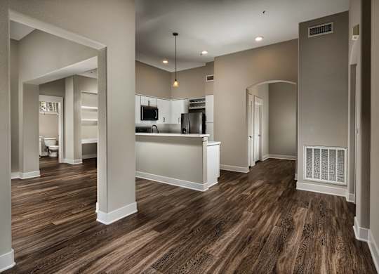 Living room at Madison at Town Center Apartments in Santa Clarita CA