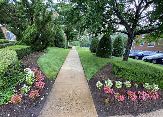 Walkway at Patrick Henry Apartments Arlington VA
