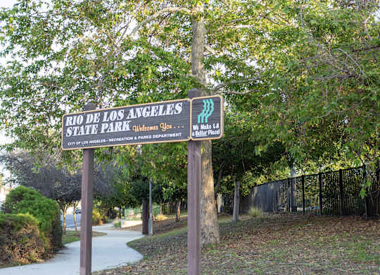 Nearby park at The Wylden Apartments in Los Angeles CA