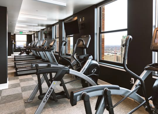 Peloton Bike And Training Space at 35W, Detroit