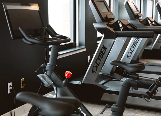 Cardio Machines In Gym at 35W, Michigan