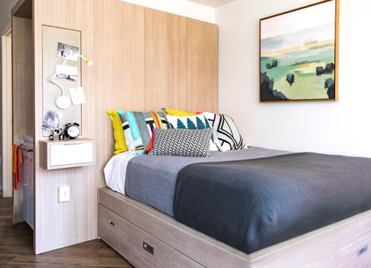 Gorgeous Bedroom at 28Grand, Michigan, 48226
