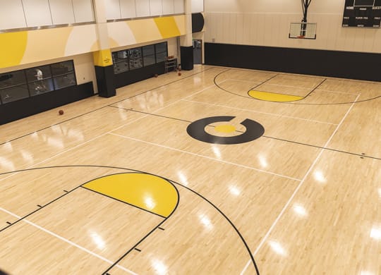 gym at 35W, Detroit