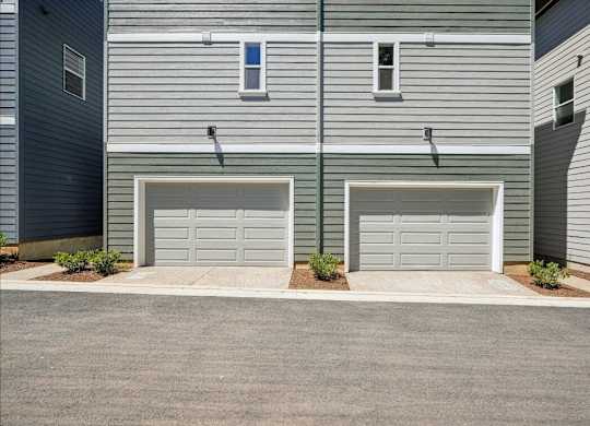 Garages Available at Holmes Park Townhomes, Oregon City