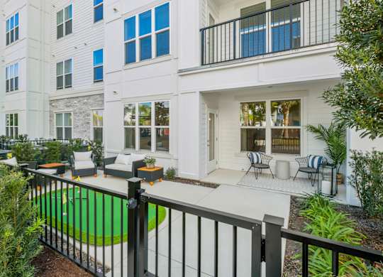 Balcony at Altis Grand Lake Willis, Florida